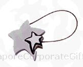 Star Metal Keychain