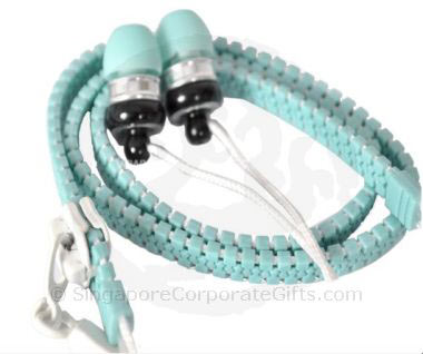 Designer Zippered MP3 Earphone