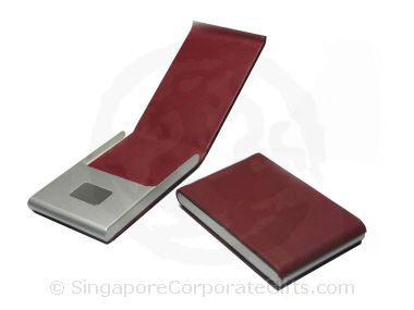 Designer Leather Namecard Case VIII