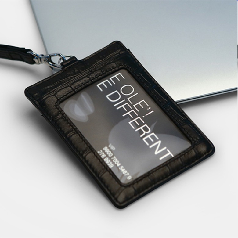 Genuine Leather ID Card Holder