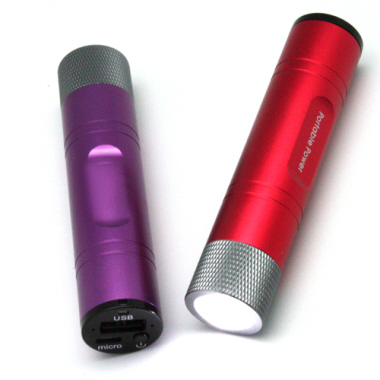 Power Bank with LED Torch (3000mAh)