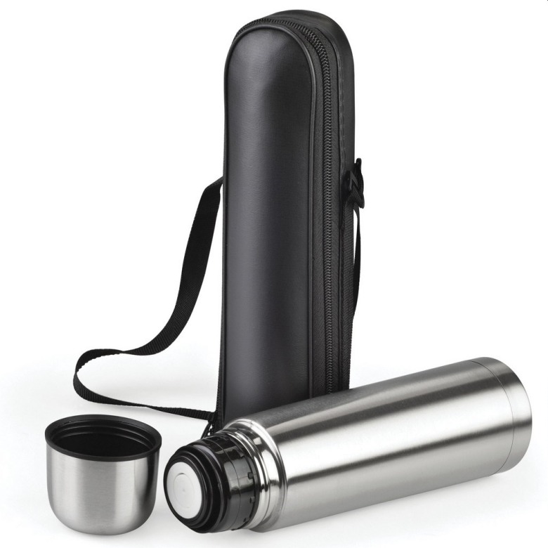 Vacuum Flask With Pouch